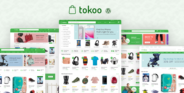 Tokoo 1.2.1 - Electronics Store WooCommerce Theme for Affiliates Dropship and Multi-vendor Websites