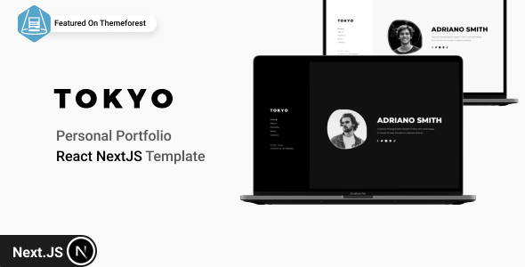 Tokyo 14.0 - Personal Portfolio React Next JS Template