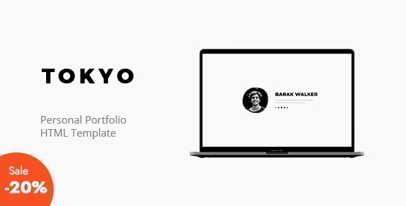 Tokyo 1.6 - Personal Portfolio Template