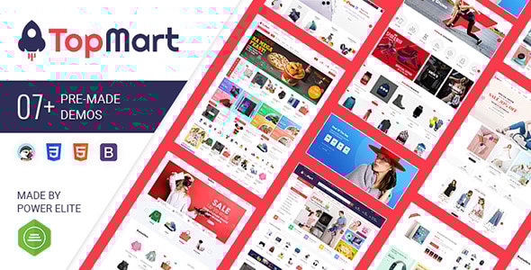 TopMart 1.7.6.1 - MultiPurpose Responsive PrestaShop Theme
