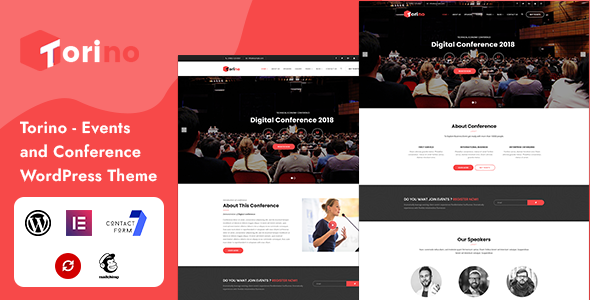 Torino 1.3.0 - Event WordPress Theme
