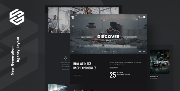 Tourog  Creative Agency WordPress Theme