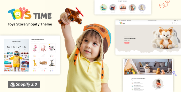 Toys Time 1.7 - Kids Clothing Toys Shopify Theme