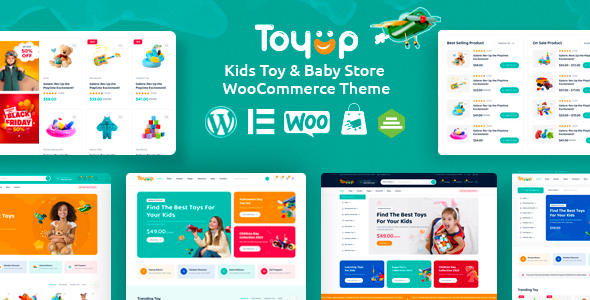 Toyup 3.2.2 - Kids Toys Store WooCommerce WordPress Theme