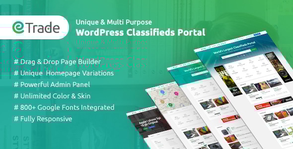 Trade 3.3.7 - Modern Classified Ads WordPress Theme
