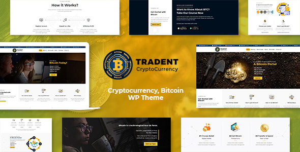 Tradent 3.3 - Cryptocurrency Bitcoin WordPress Theme