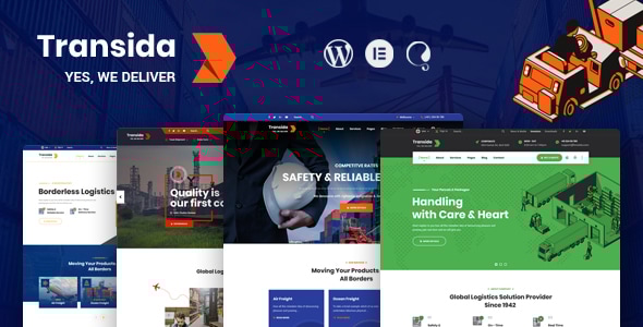 Transida - Transportation & Logistics WordPress Theme