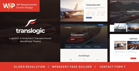 Translogic 1.2.10 - Logistics & Shipment Transportation WordPress Theme