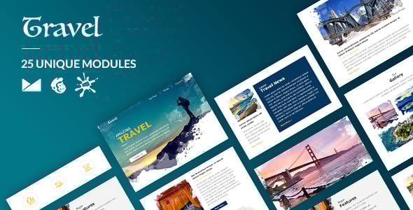 Travel Email-Template  Online Builder