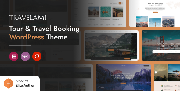 Travelami 1.1.5 - Tour & Travel Booking WordPress Theme