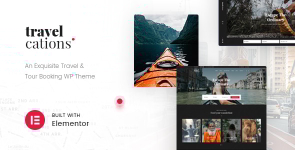 Travelcations 1.0.1 - Advanced Tour Elementor Theme