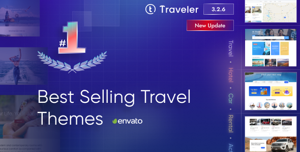 Traveler 6.8 Trip Booking WordPress Theme