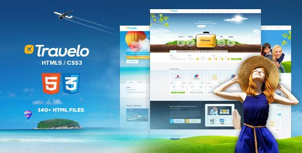 Travelo 2.9 Travel Tour Booking HTML5 Template