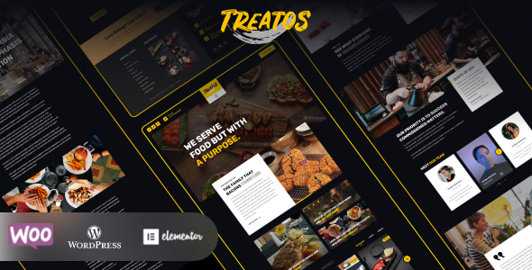 Treatos 3.0.0 - Restaurant WordPress Theme