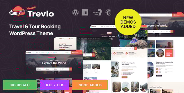 Trevlo 1.2.1 - Travel & Tour WordPress Theme
