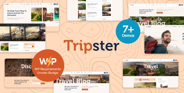 Tripster 1.0.11 - Travel & Lifestyle WordPress Blog