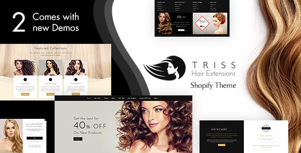 Triss 1.1 - Hair Extension Beauty Salon Shopify Theme