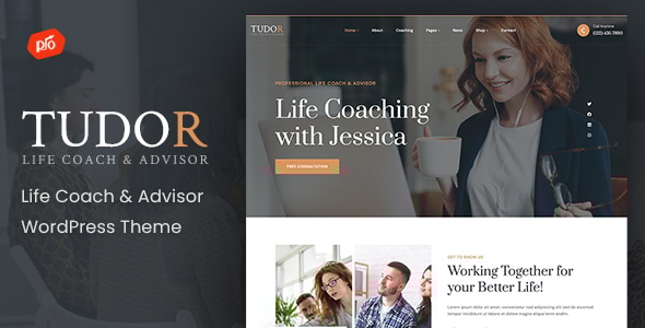 Tudor 1.6 - Life Coach & Advisor WordPress Theme