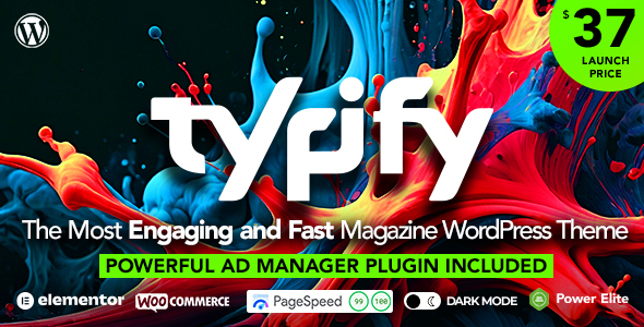 Typify - Newspaper & Magazine WordPress Theme