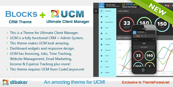 UCM Theme Blocks CRM