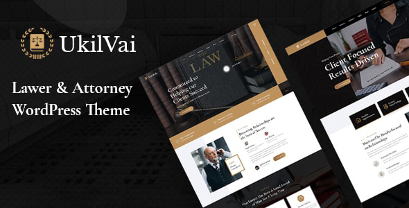 Ukilvai 1.1.7 - Lawyer & Attorney WordPress Theme