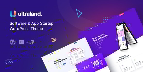 Ultraland 3.2.1 - Software & App Startup WordPress Theme