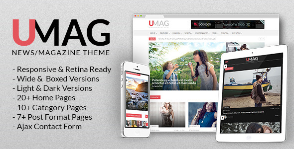 UMag - News Magazine & Blog Template