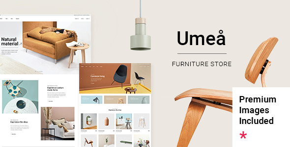 Umeå 1.6 - Furniture Store WordPress Theme