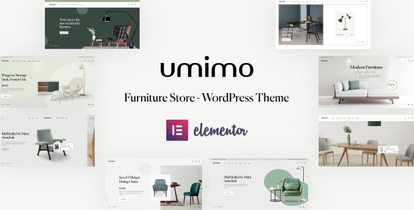 Umimo 9.3.1 - Furniture Store WordPress Theme