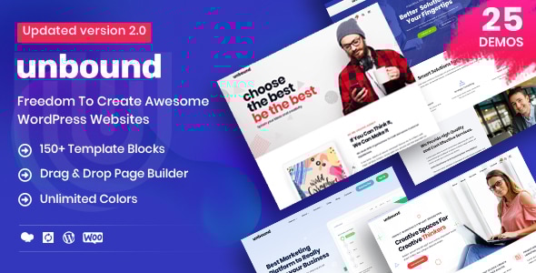 Unbound 2.2.1 - Business Agency Multipurpose Theme