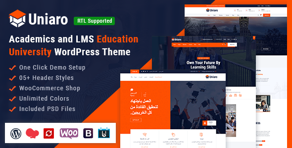 Uniaro 2.9 - Academics and Education LMS WordPress Theme