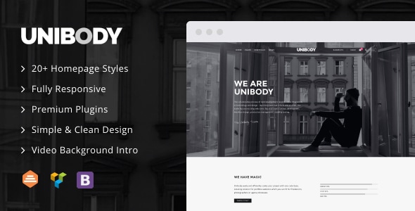 UniBody 1.0.7 - Elegant Business WordPress Theme