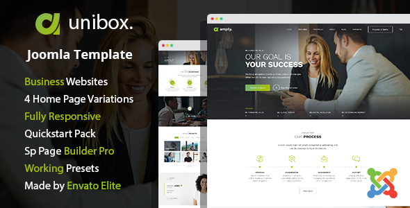 Unibox - Multipurpose Corporate Business Joomla Template