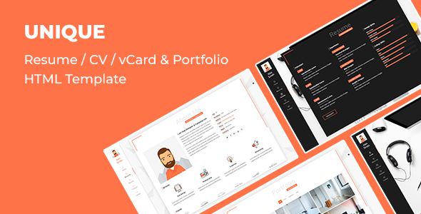 Unique 2.0.0 - Resume Template