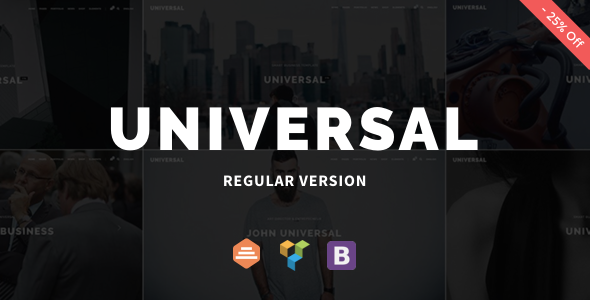 Universal 1.1.1 - Corporate WordPress Multi-Concept Theme