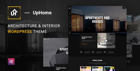 UpHome 2.3 - Modern Architecture WordPress Theme
