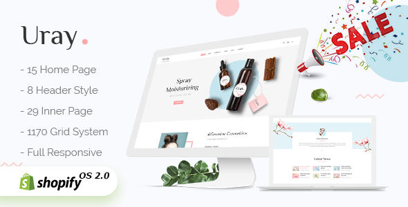 Uray 3.1.0 - Fashion Furniture Cosmetic & Beauty  Shopify Theme