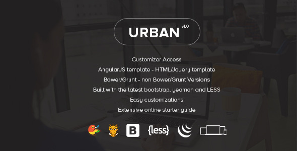 Urban 1.3.15 - Responsive Admin Template  Customizer Access