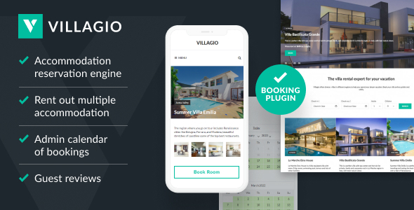 Vacation Rental WordPress Theme 5.2.3 - Villagio