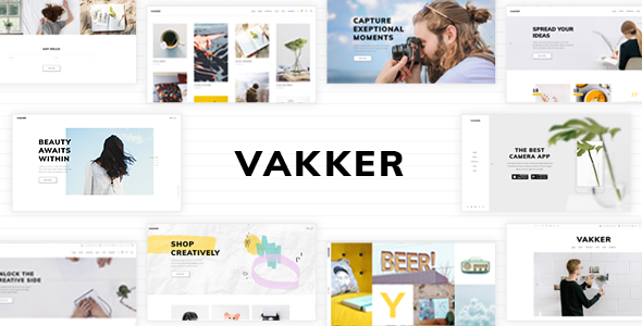 Vakker 1.6 - Creative Design Agency WordPress Theme