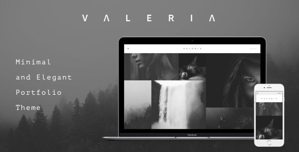 Valeria 1.1.2 - Photography WordPress Theme