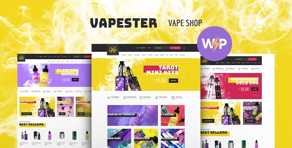 Vapester 1.1.15 - Cigarette Store & Vape Shop WooCommerce Theme