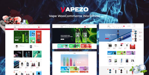 Vapezo  Vape Store WooCommerce WordPress Theme