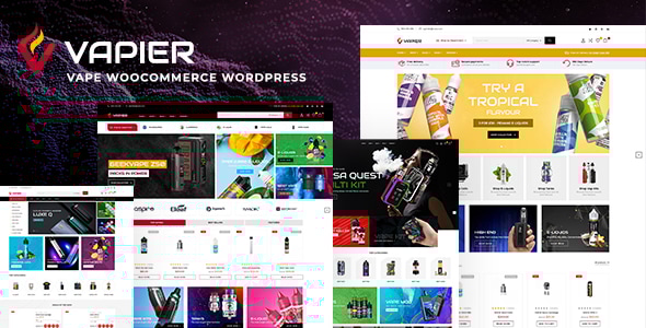Vapier  Vape Store WooCommerce WordPress Theme