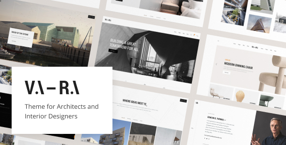 Vara 1.5 - Architecture WordPress Theme