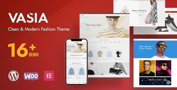 Vasia 1.0.4 - Multipurpose eCommerce WordPress Theme