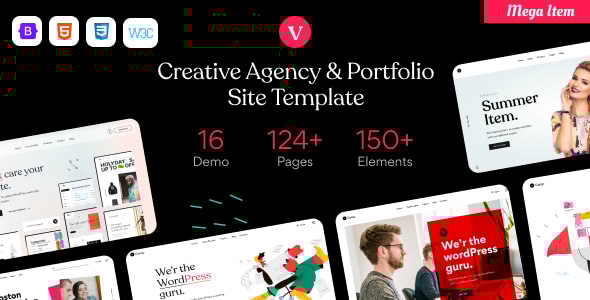 vCamp 5.0.1 - Creative Agency & Portfolio HTML5 Template