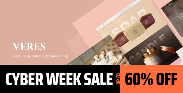 Veres 1.0.2 - Handmade Soap & Candles WordPress Theme