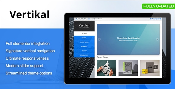 Vertikal 4.66 - Responsive WordPress Theme