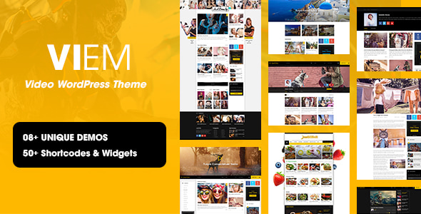 Viem 1.1.0.5 - Video WordPress Theme